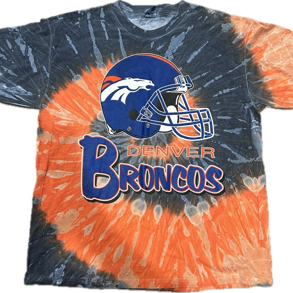 Denver Broncos Tie-Dye T-Shirt